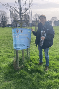 Putting up 2026 Love your Living Downs campaign